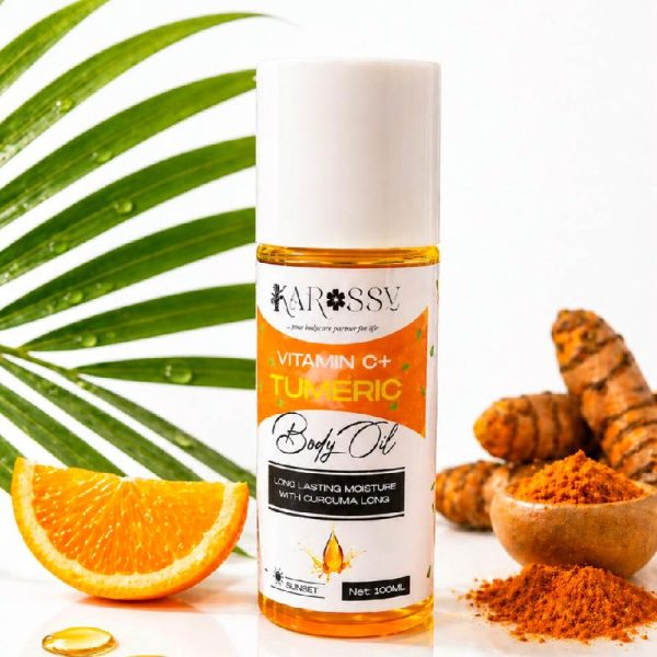 Vitamin c + Tumeric body oil