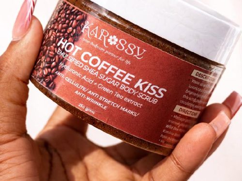 Hot coffee kiss emulsified sugar body scrub