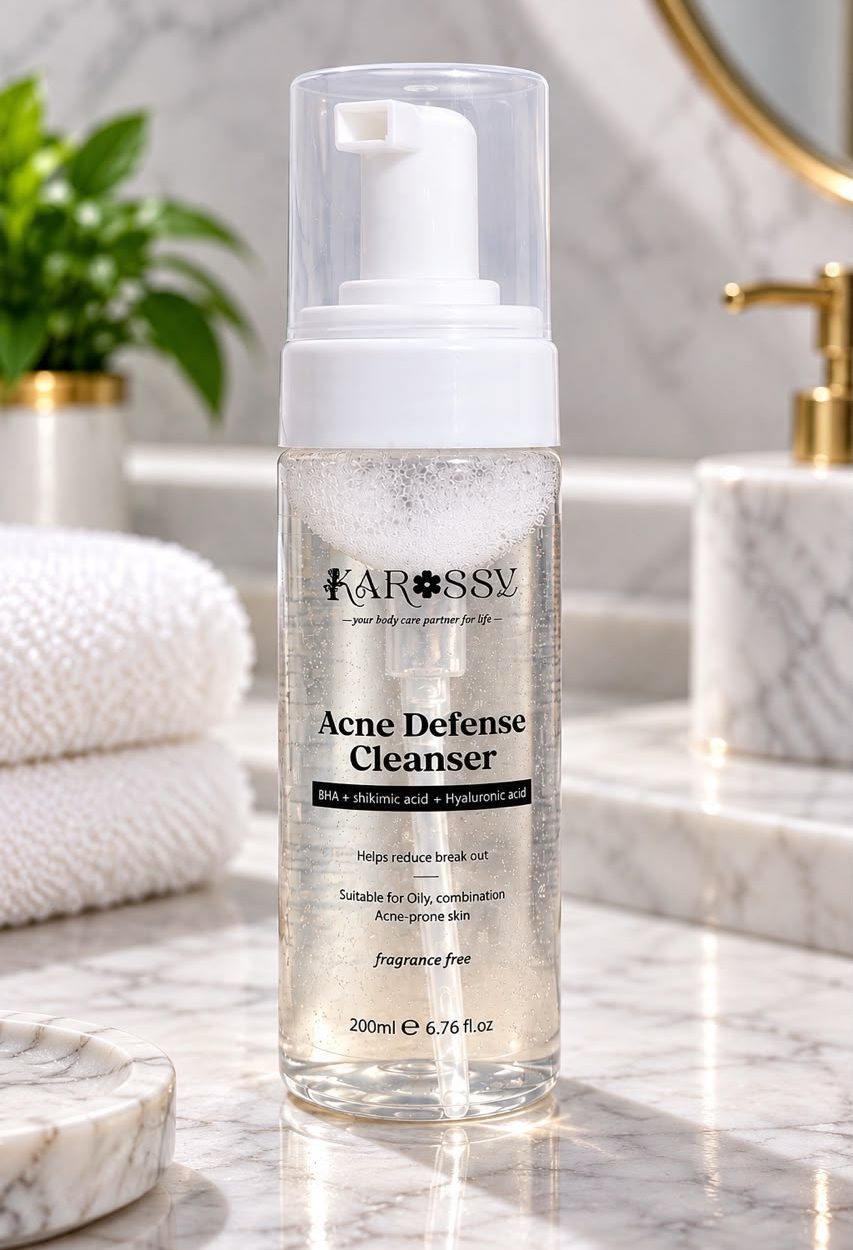 Acne defense cleanser